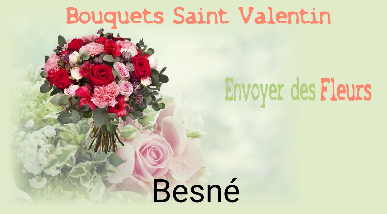 Roses de Saint-Valentin livrées à Besné